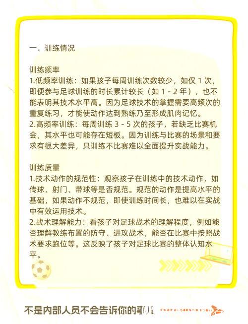 家长询问如何评估孩子是否适合专业足球训练